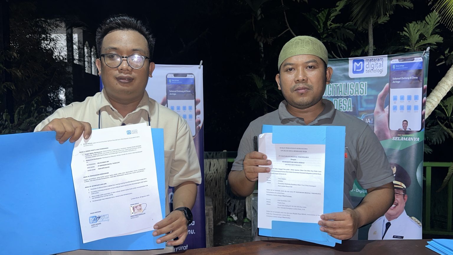 Desa Sedau Siap Hadirkan Layanan Publik Cepat dan Transparan Lewat Aplikasi Digital