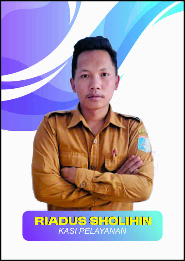 Riadus Sholihin - Kasi Pelayanan